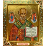 Писанная икона Николая Чудотворца