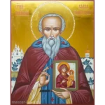 Икона Савва Звенигородский